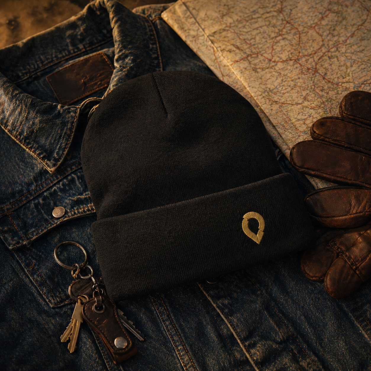 Embroidered Beanie