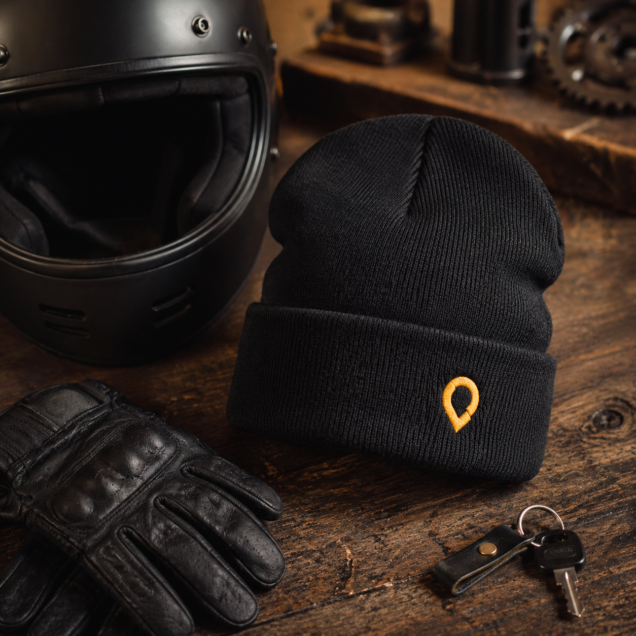 Embroidered Beanie