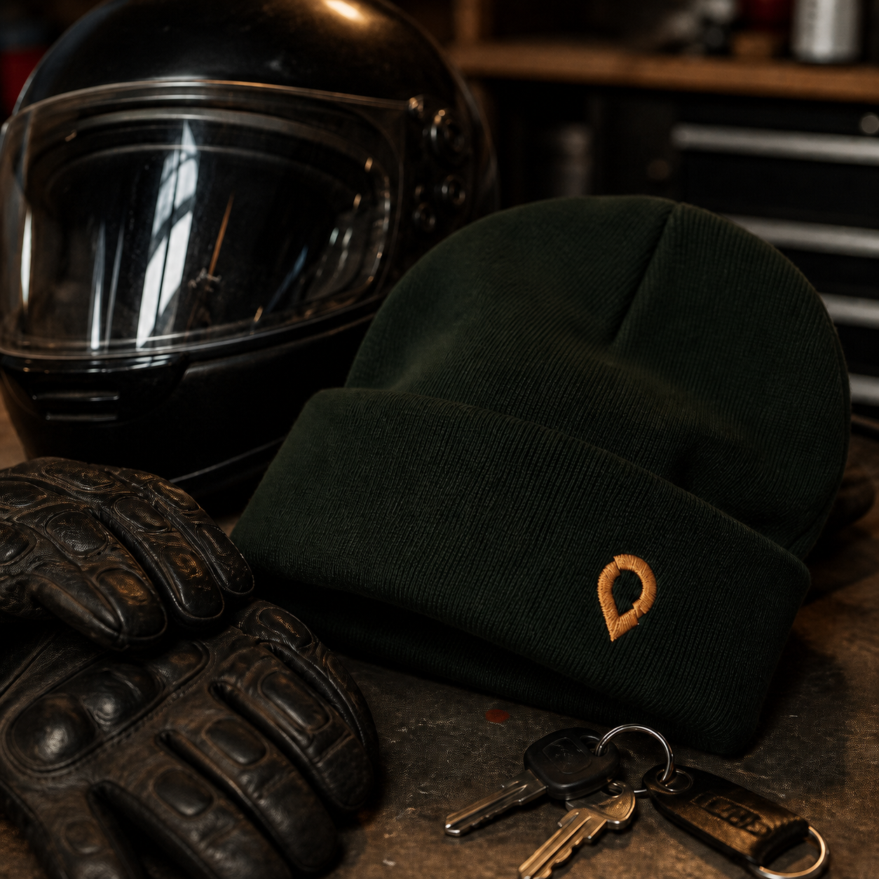 Embroidered Beanie