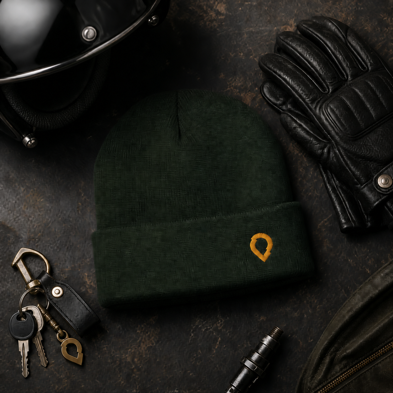 Embroidered Beanie