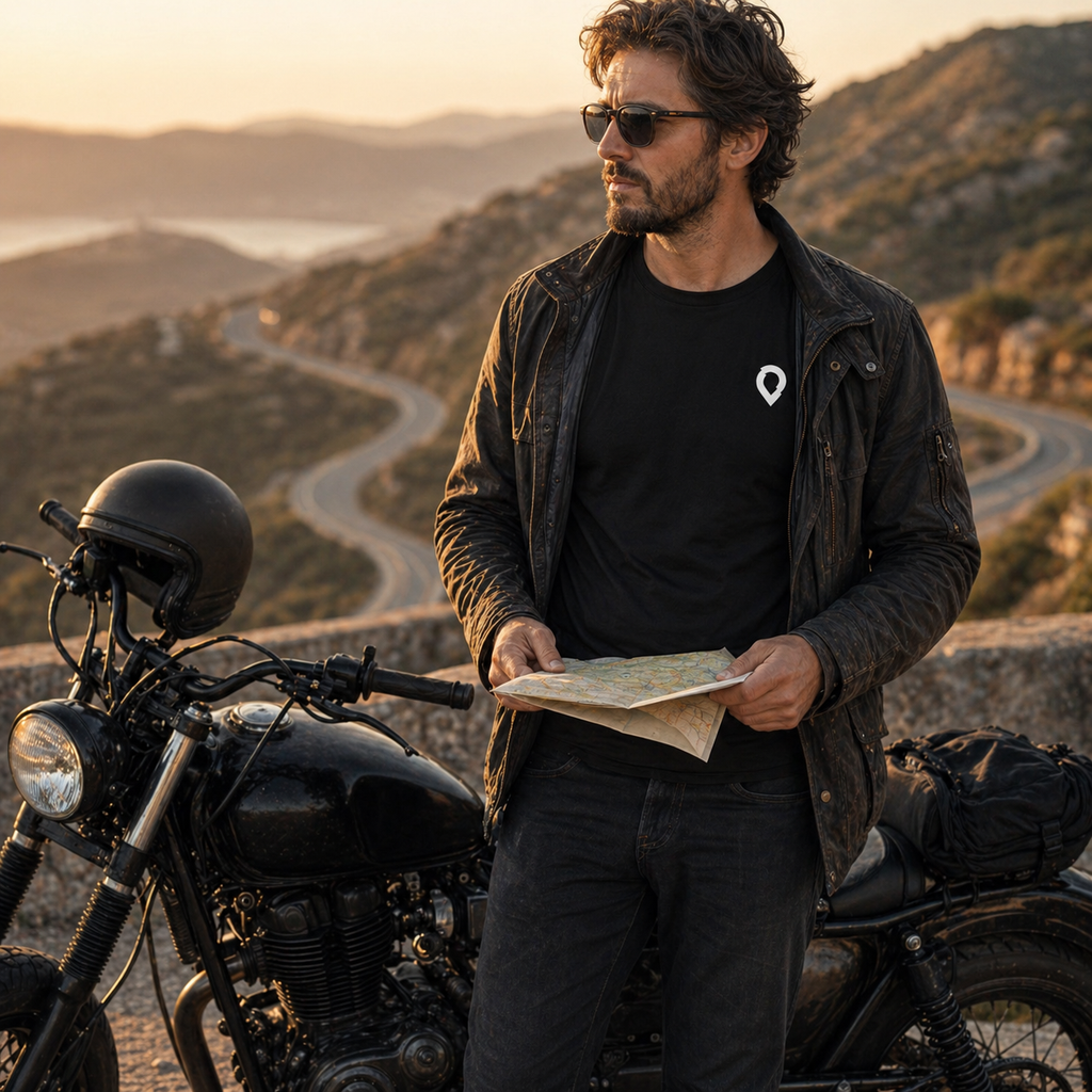 Scenic Men's Dark T-Shirt