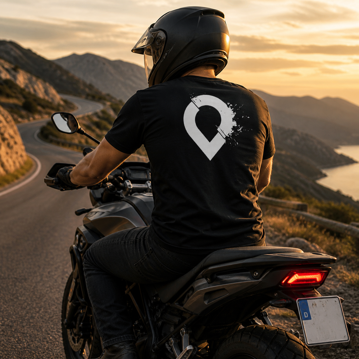 Scenic Men's Dark T-Shirt