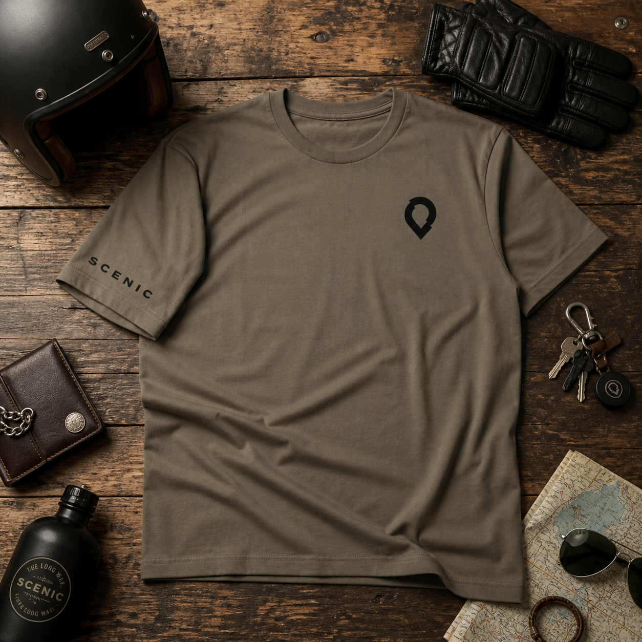 Scenic Slimfit Colour T Shirt
