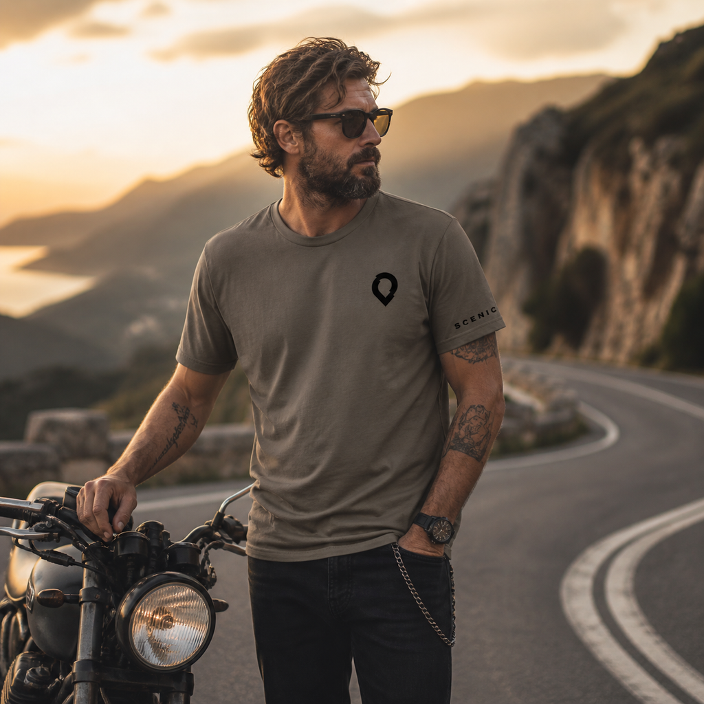 Scenic Slimfit Colour T Shirt