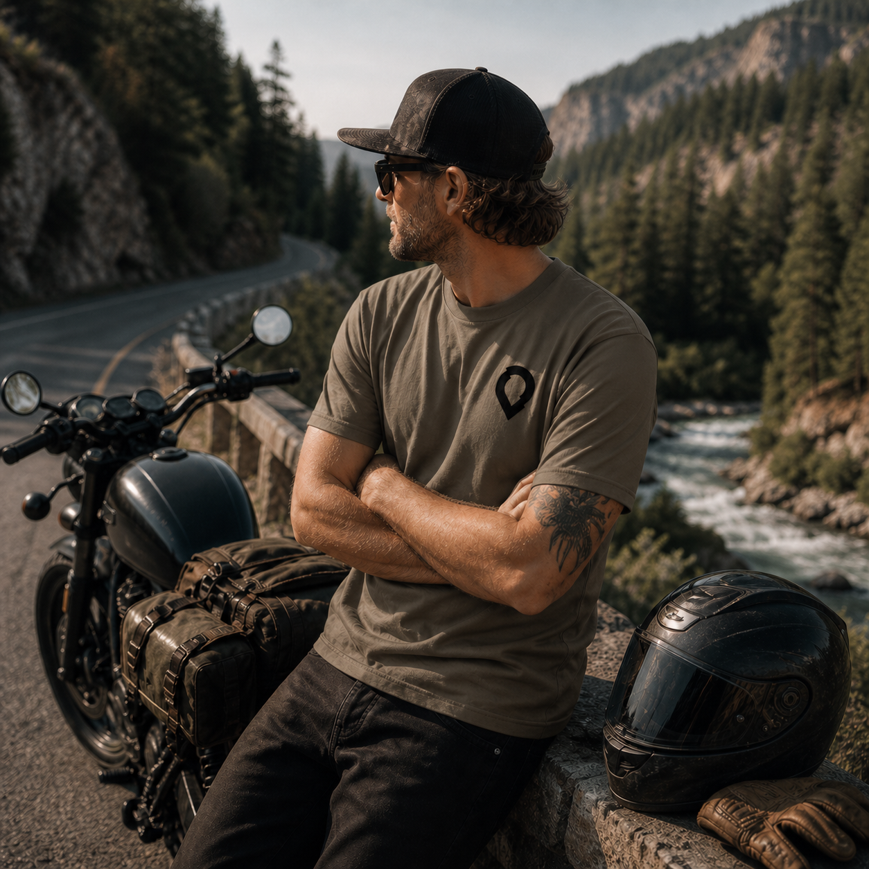 Scenic Slimfit Colour T Shirt