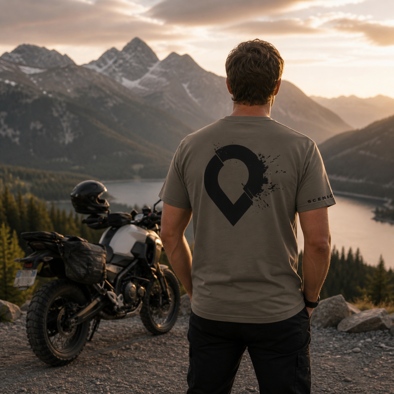 Scenic Slimfit Colour T Shirt