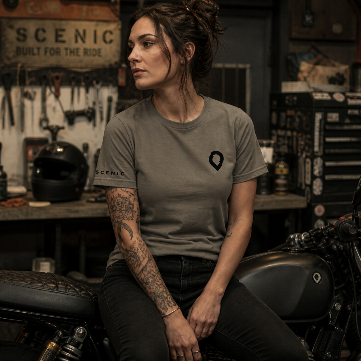 Scenic Slimfit Colour T Shirt