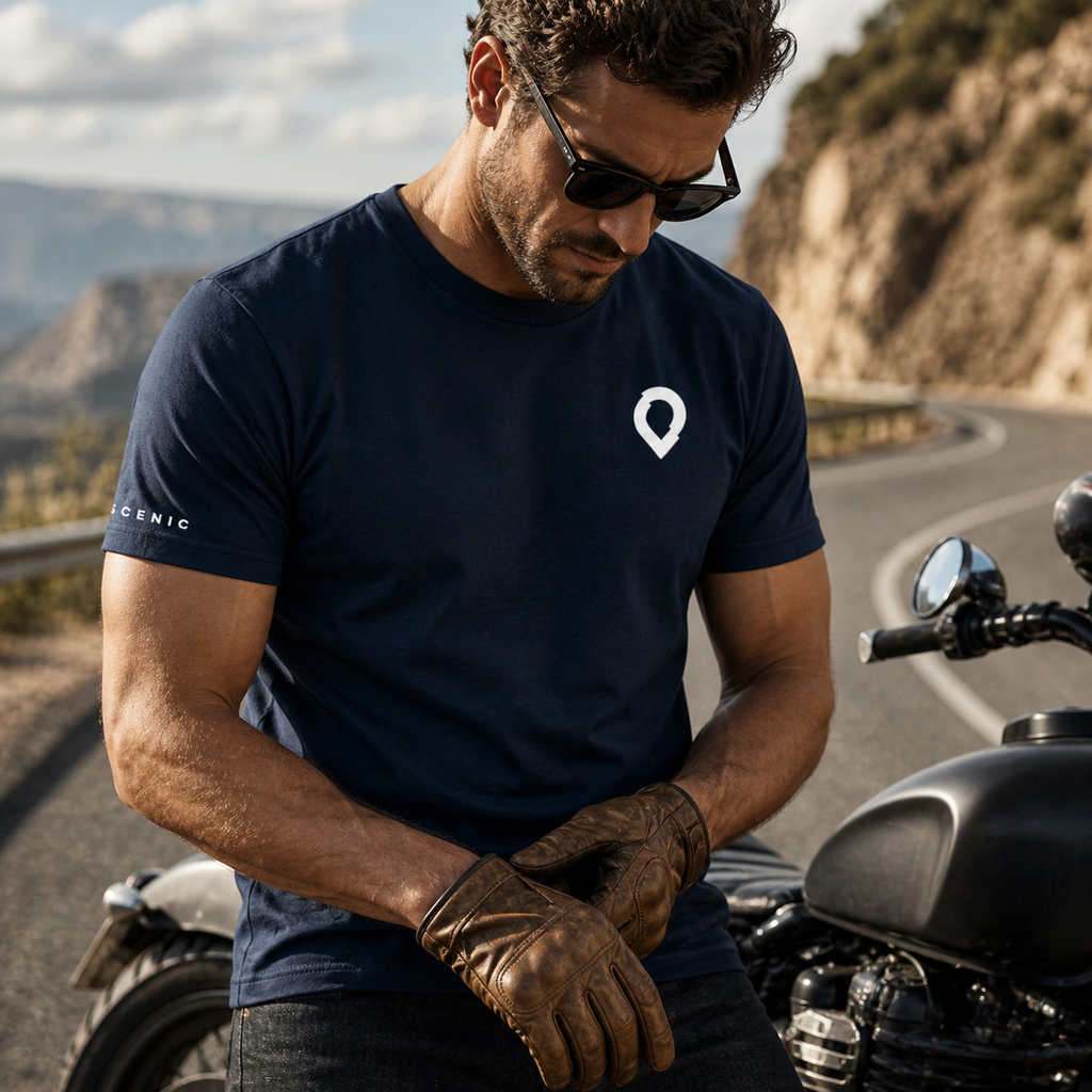 Scenic Men's Dark T-Shirt