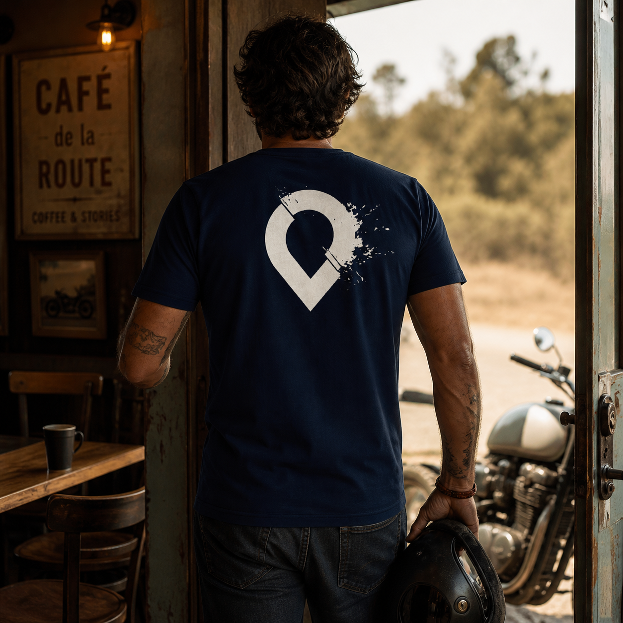 Scenic Men's Dark T-Shirt
