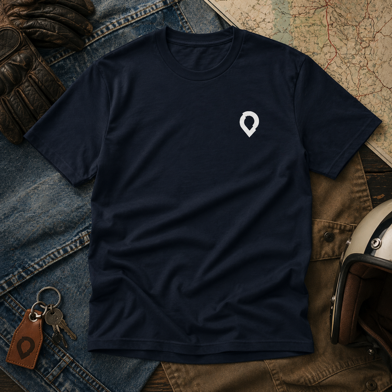 Scenic Men's Dark T-Shirt
