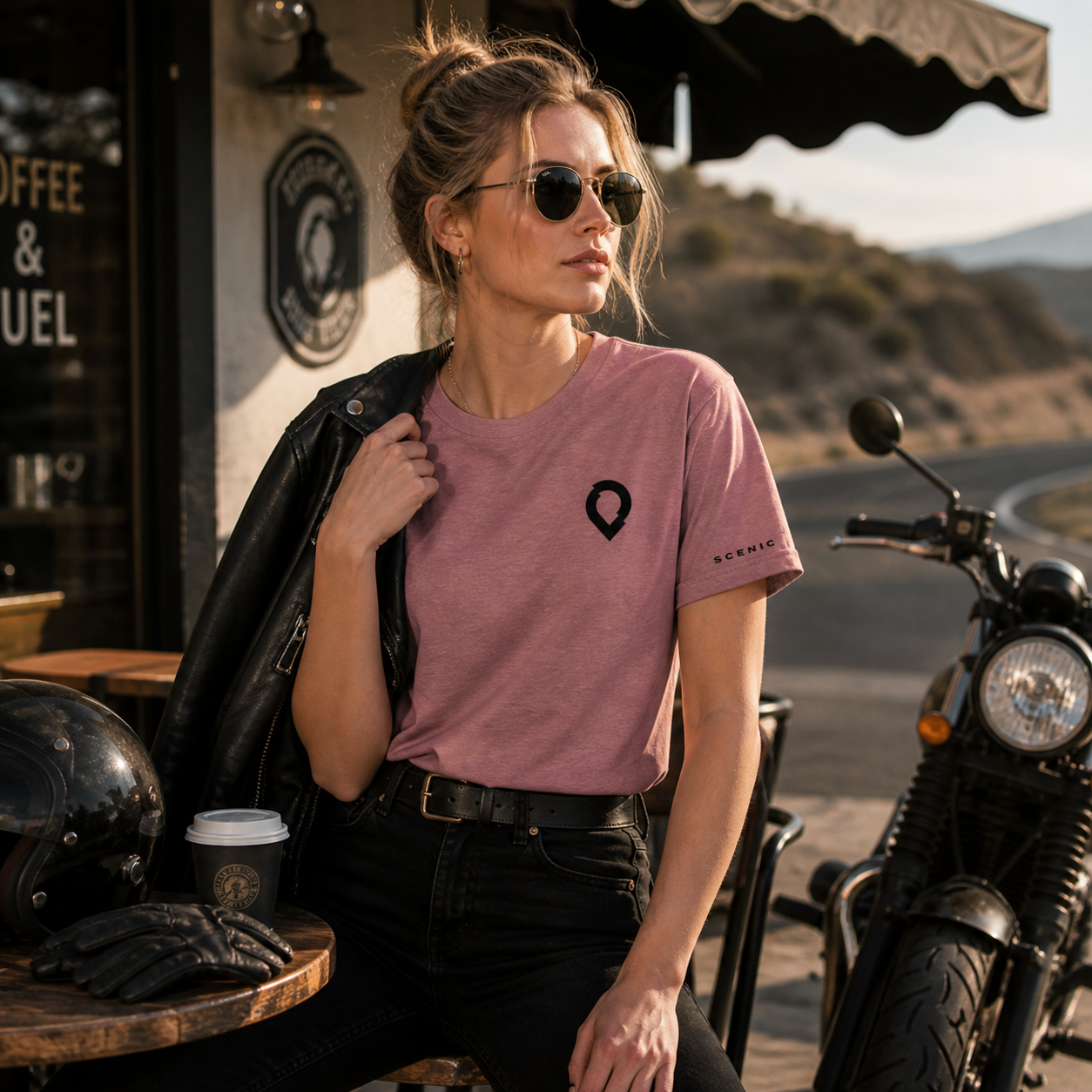 Scenic Slimfit Colour T Shirt