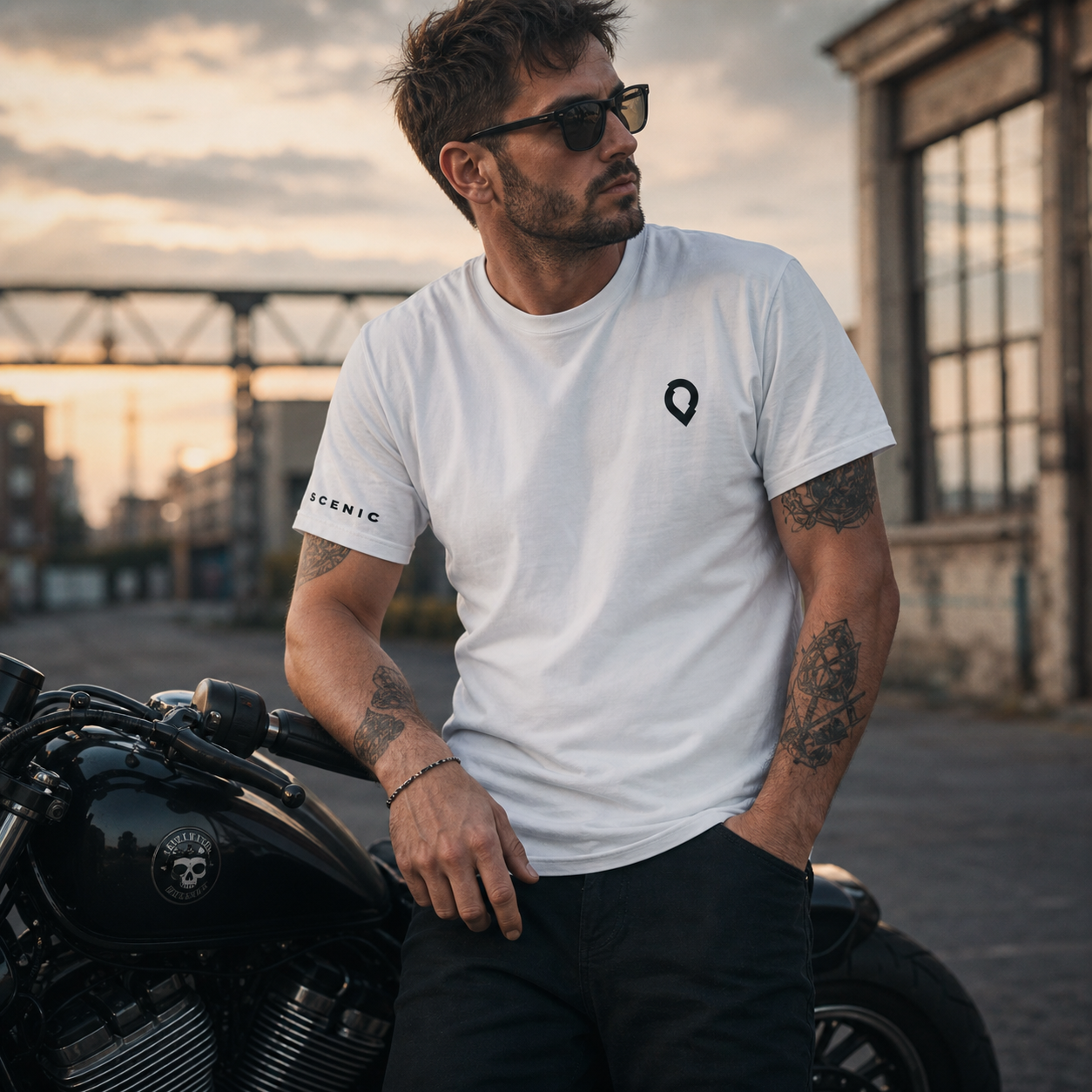 Scenic Slimfit Colour T Shirt