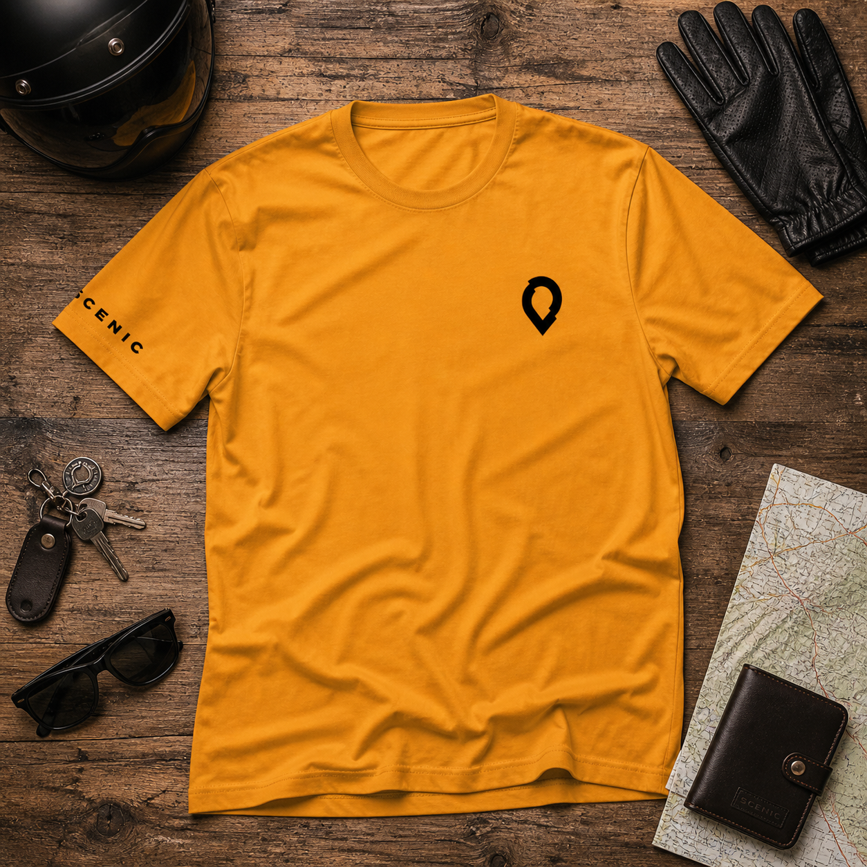 Scenic Slimfit Colour T Shirt