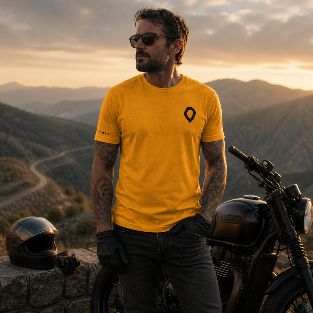 Scenic Slimfit Colour T Shirt