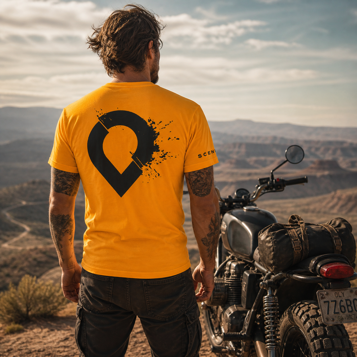 Scenic Slimfit Colour T Shirt